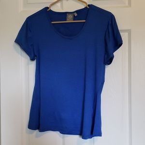 Blue fitness tshirt